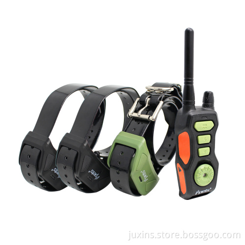 Ipets PET618-3 Waterproof Electric-shock Dog Collar With Remote For 3 dogs